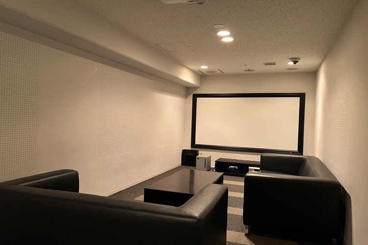 リエトコート武蔵小杉のシアタールーム