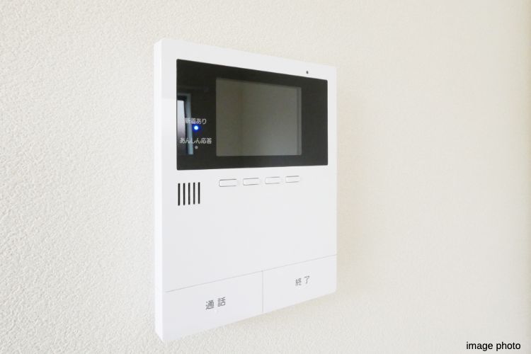 リエトコート武蔵小杉のカラーTVモニター付オートロックシステムイメージ画像